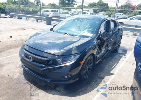 2020 Honda Civic Sport from USA, damaged, VIN 19XFC2F83LE020037